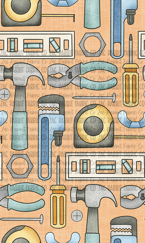 Construction Crew Tools Orange - PREORDER