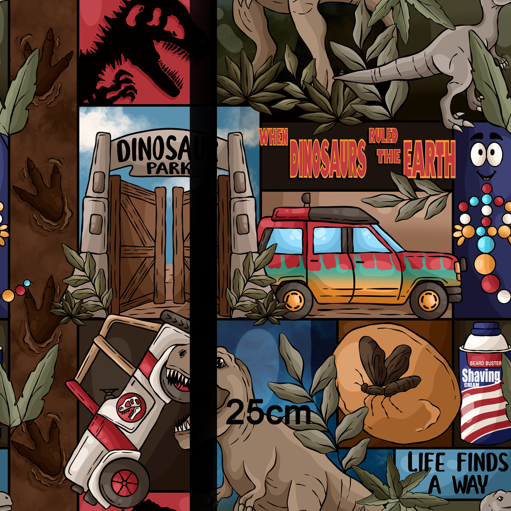 Dinosaur Patchwork - PREORDER