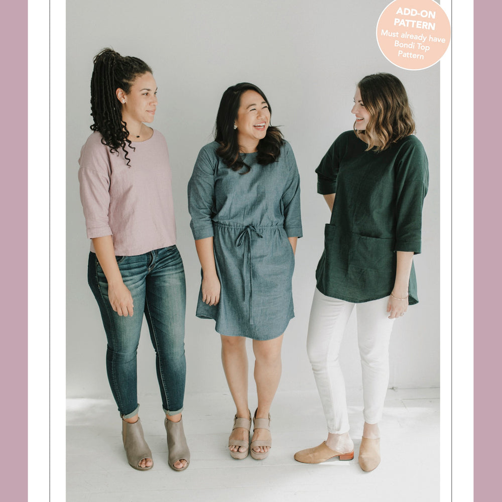 Bondi Top Extension - Sew To Grow PDF Pattern