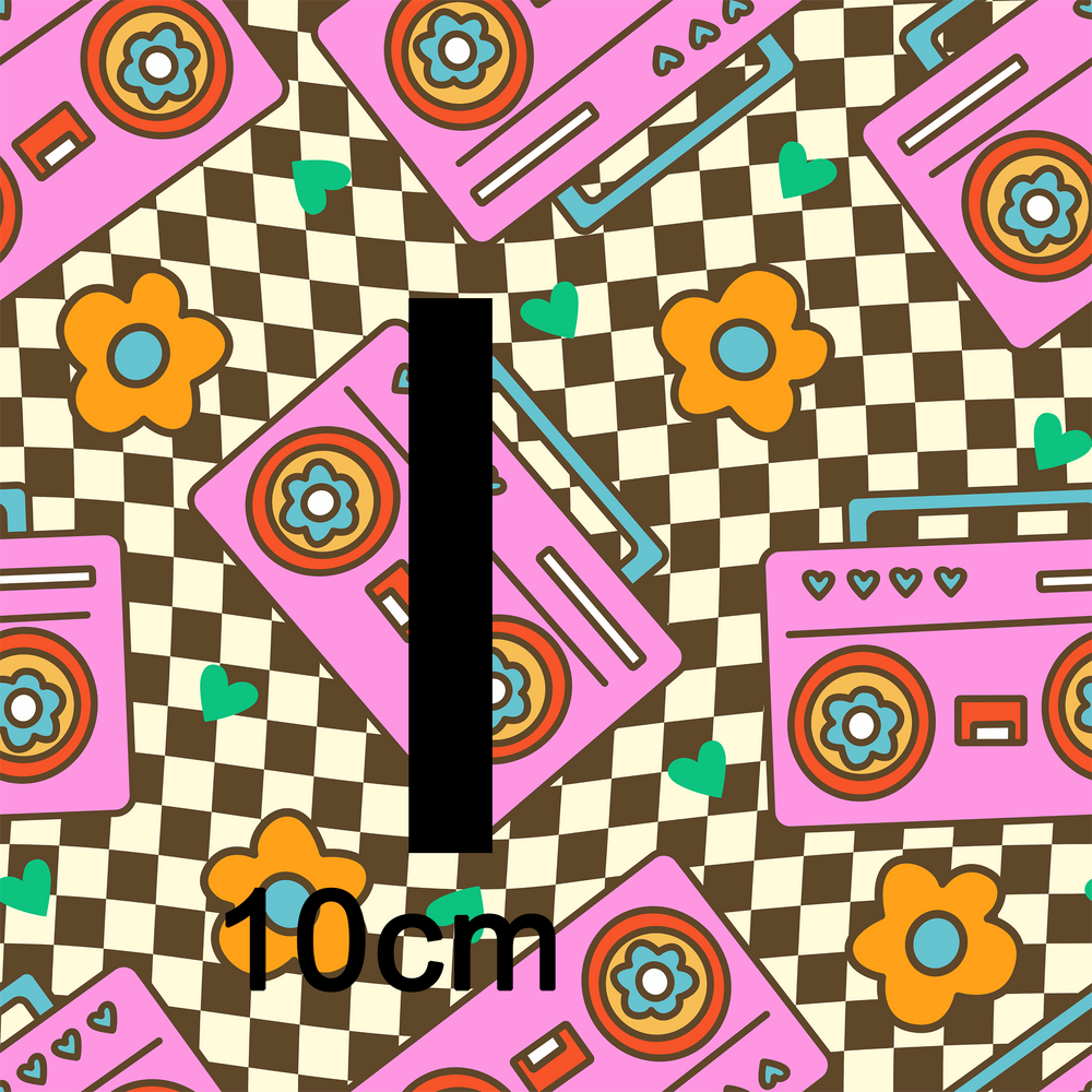 Groovy Checkered Radio - PREORDER