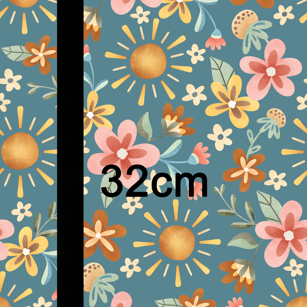 Sunshine Floral - Teal - PREORDER