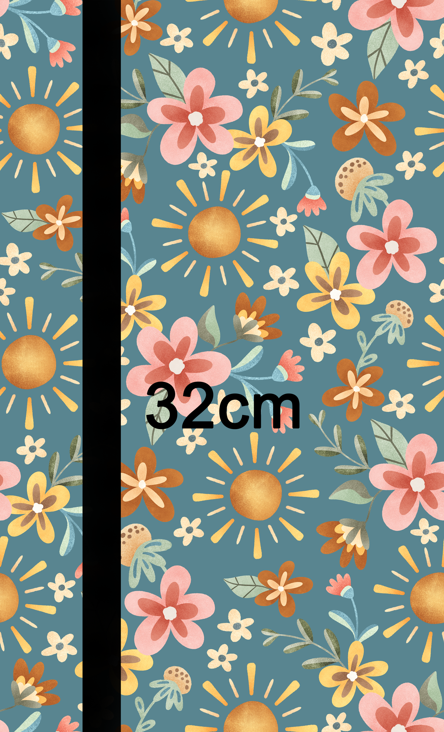 Sunshine Floral - Teal - PREORDER