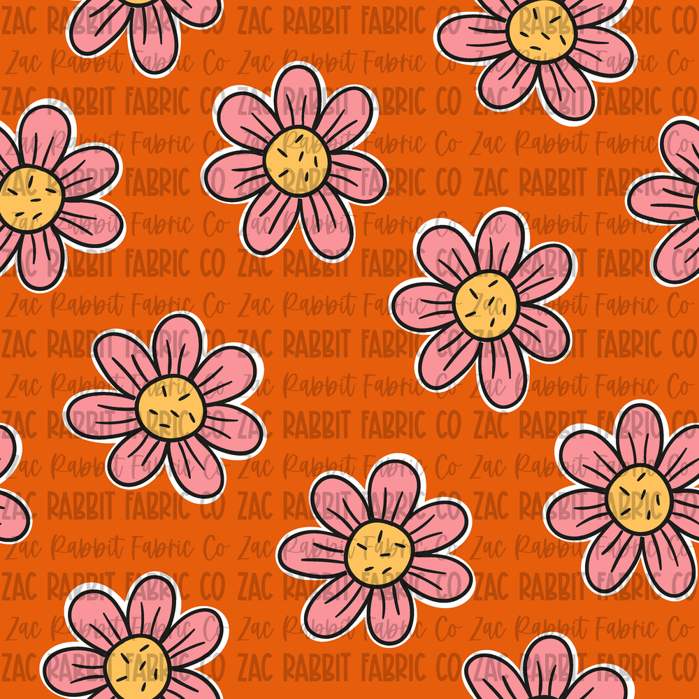 Orange Floral - PREORDER