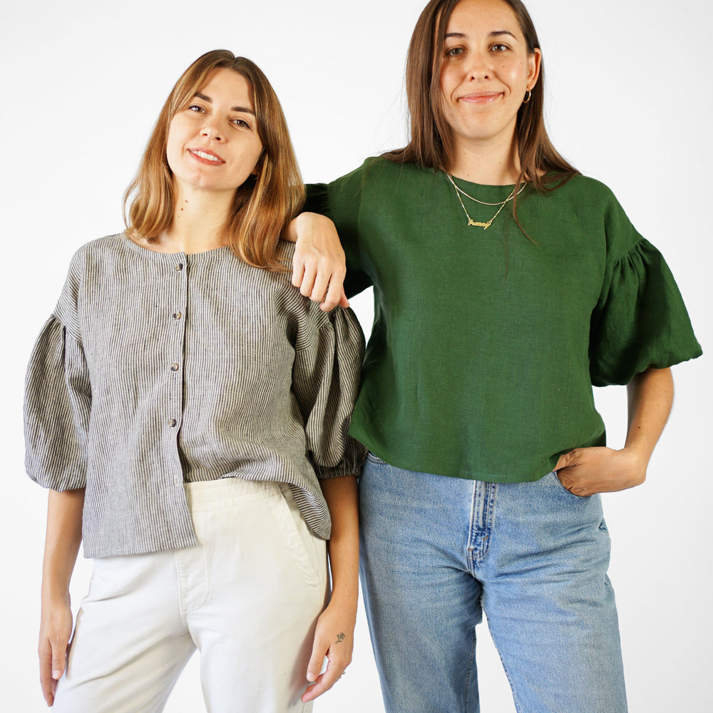 Perfect Puff Sleeve Top - Matchy Matchy PDF Pattern