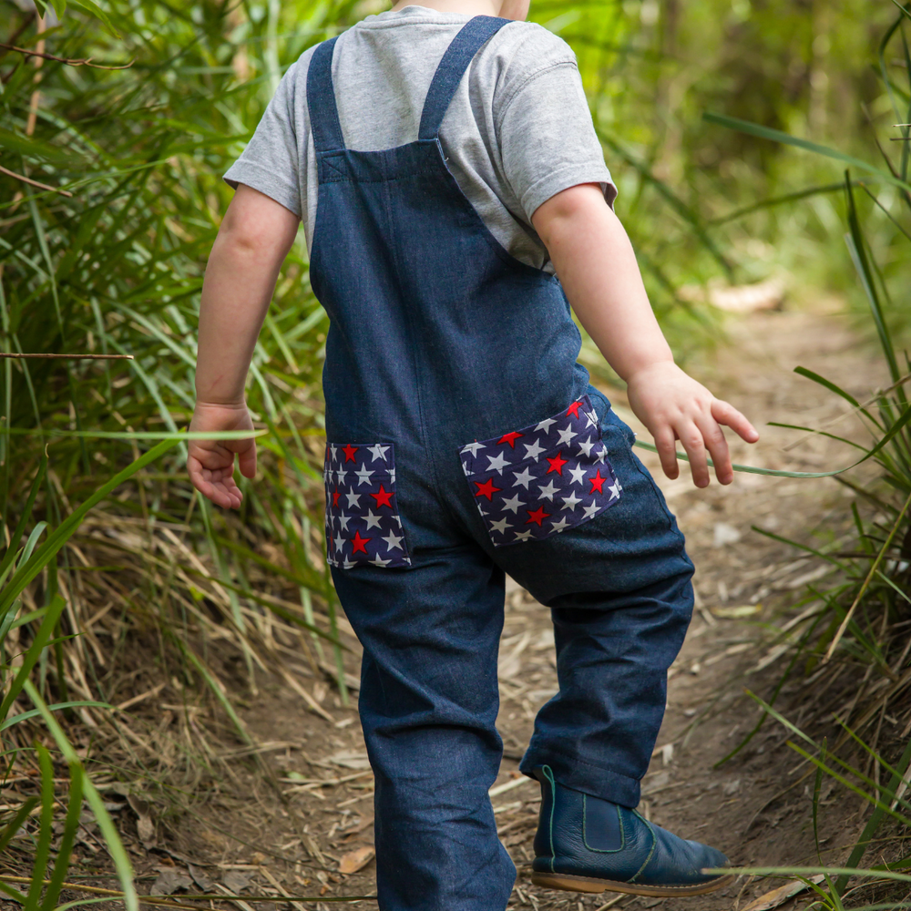 Heyday Dungarees - Waves & Wild PDF Pattern