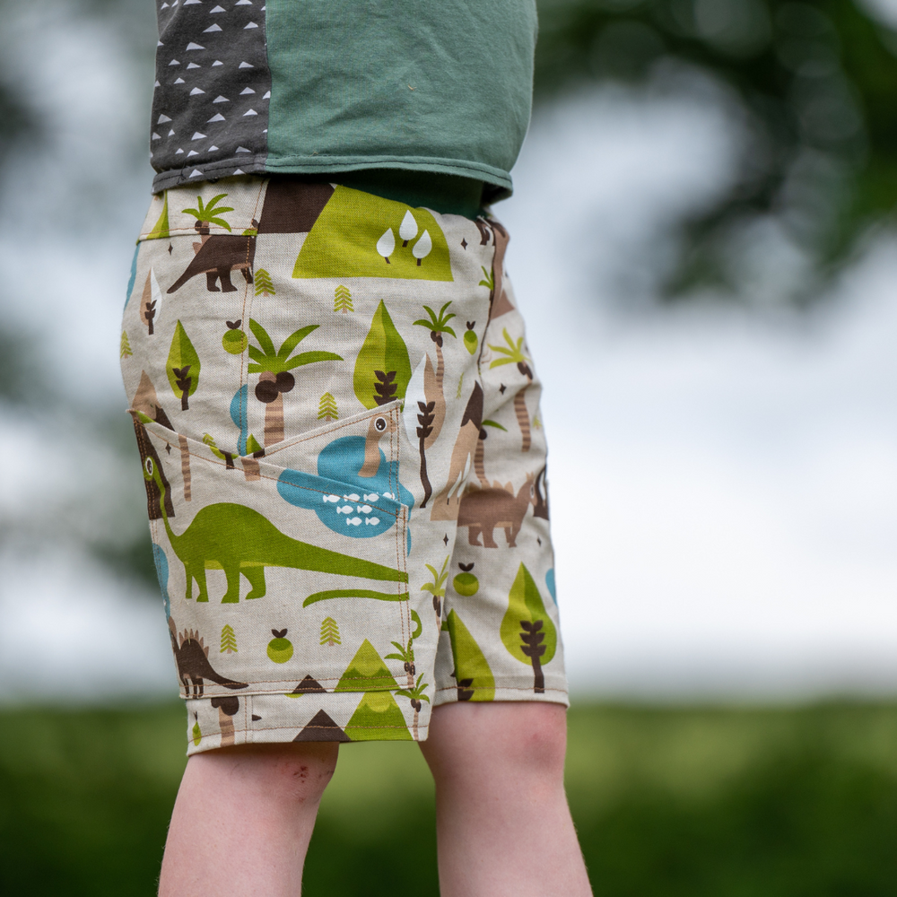 Crosswalk Shorts - Waves & Wild PDF Pattern