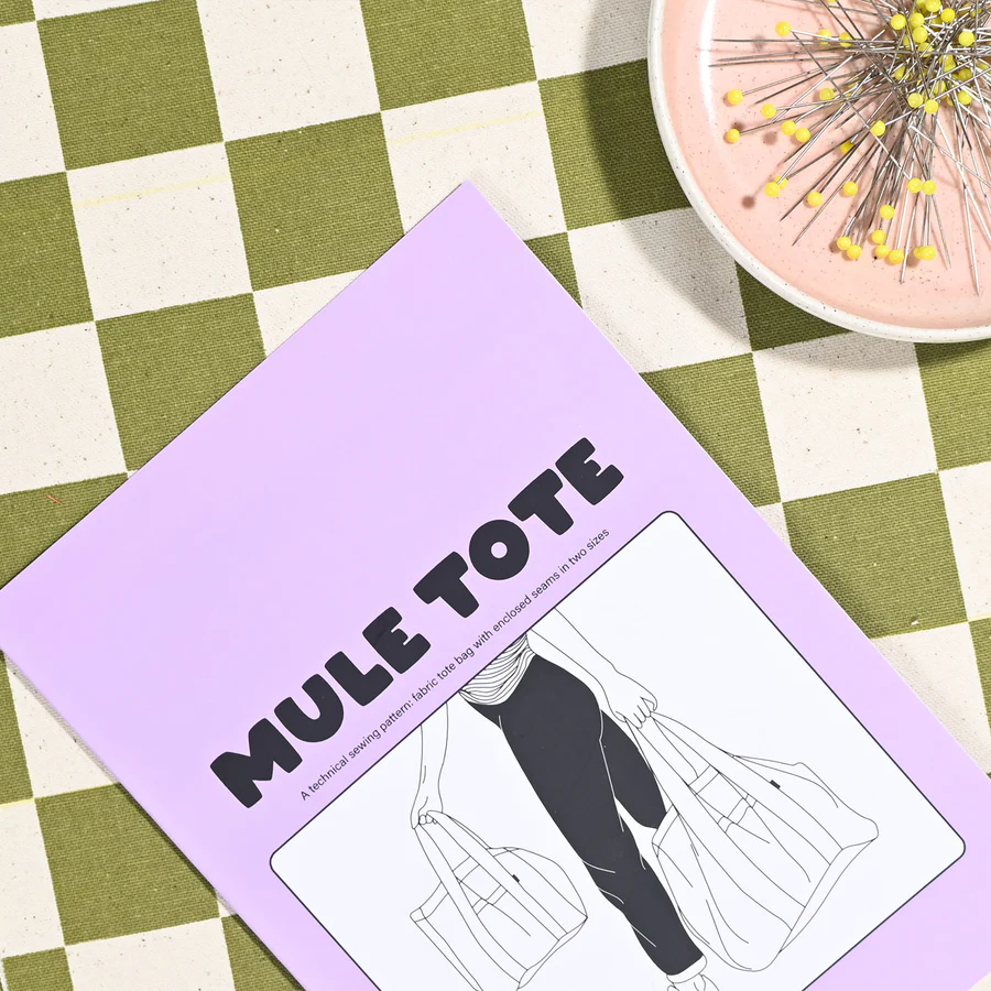 Mule Tote - Paper Sewing Pattern by KATM