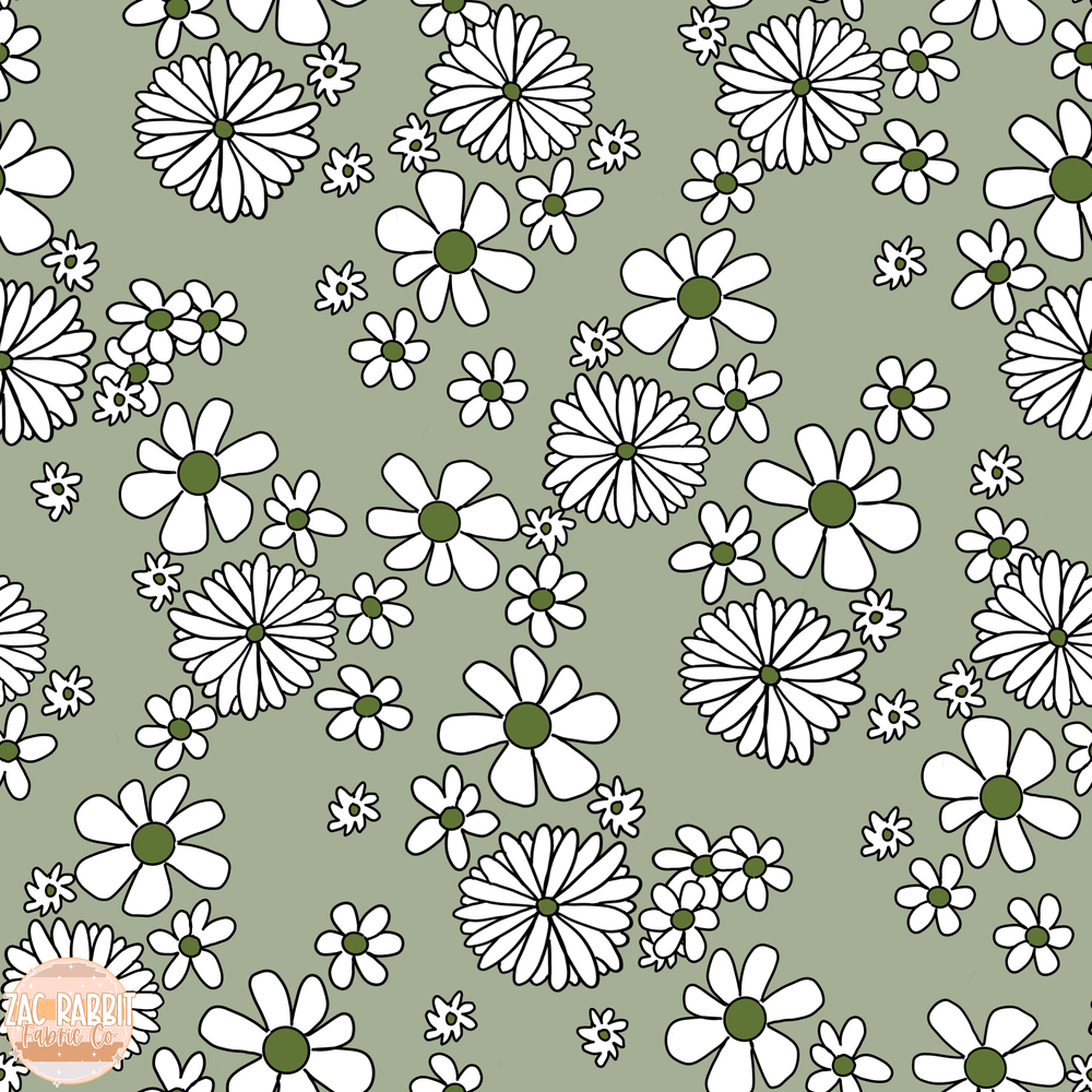 Sage Daisies