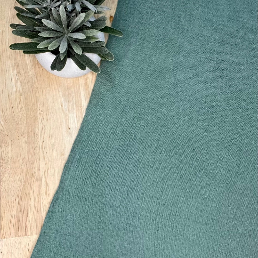 Green Double Gauze